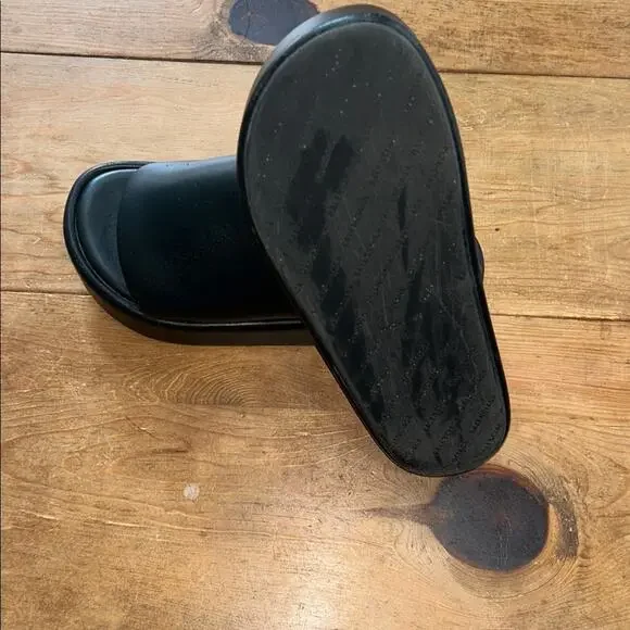 Balenciaga Rise Black Platform Slide Slides Size 40 (10) - Picture 9 of 12